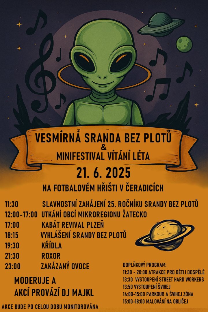 Sranda bez plotů a Vítání léta
